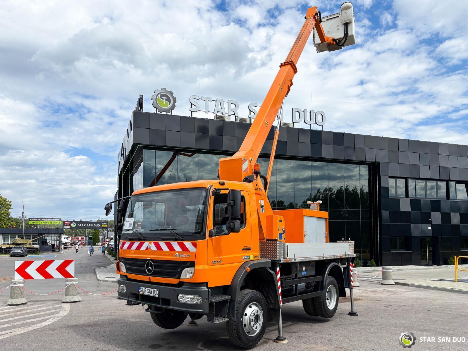 MERCEDES - BENZ ATEGO 4x4 1018 WUMAG WT 170 Platform Lift 17m