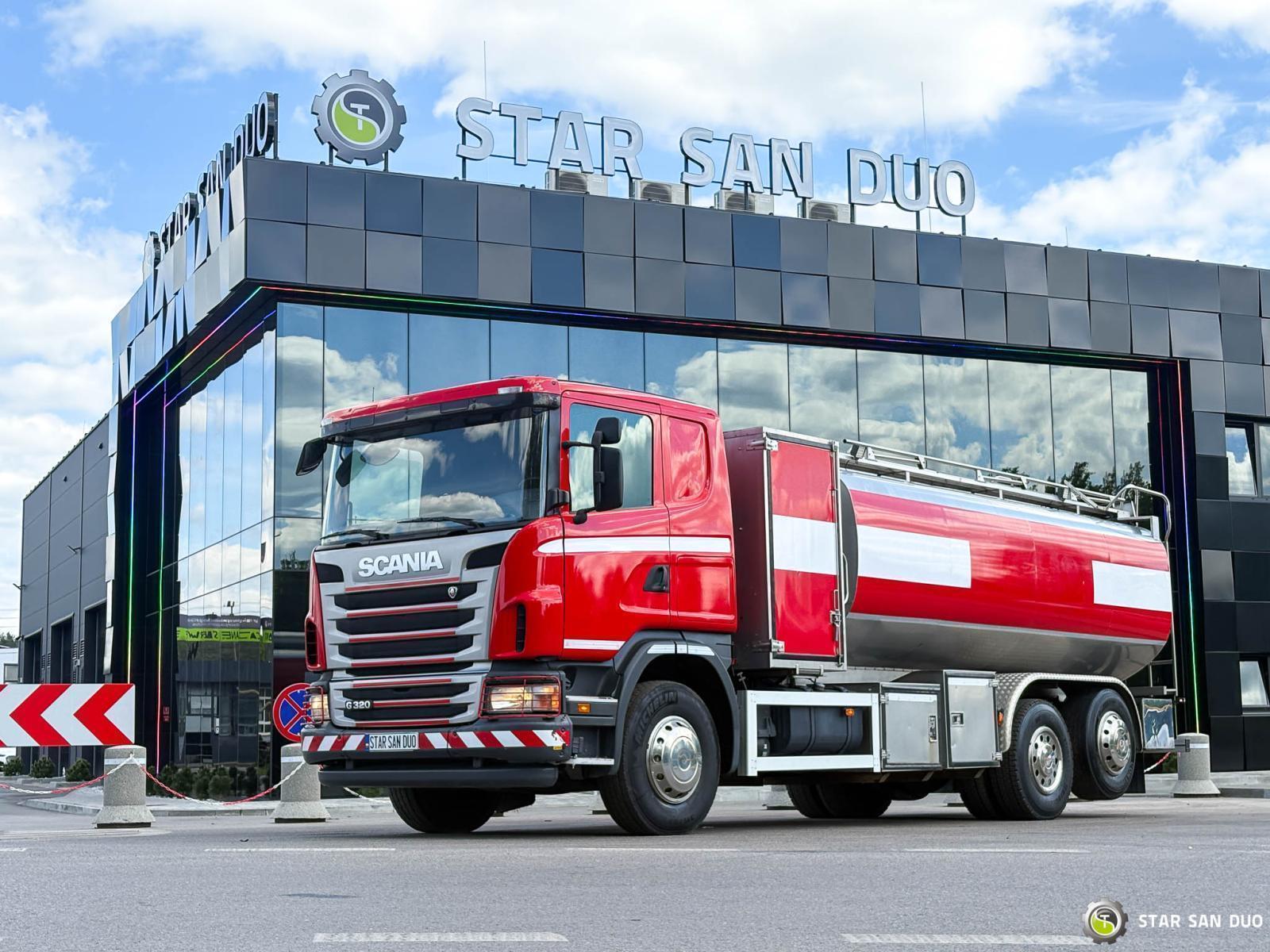 Scania D 320 POŻARNICZA STRAŻ Zbiornik 12.000 Litrów
