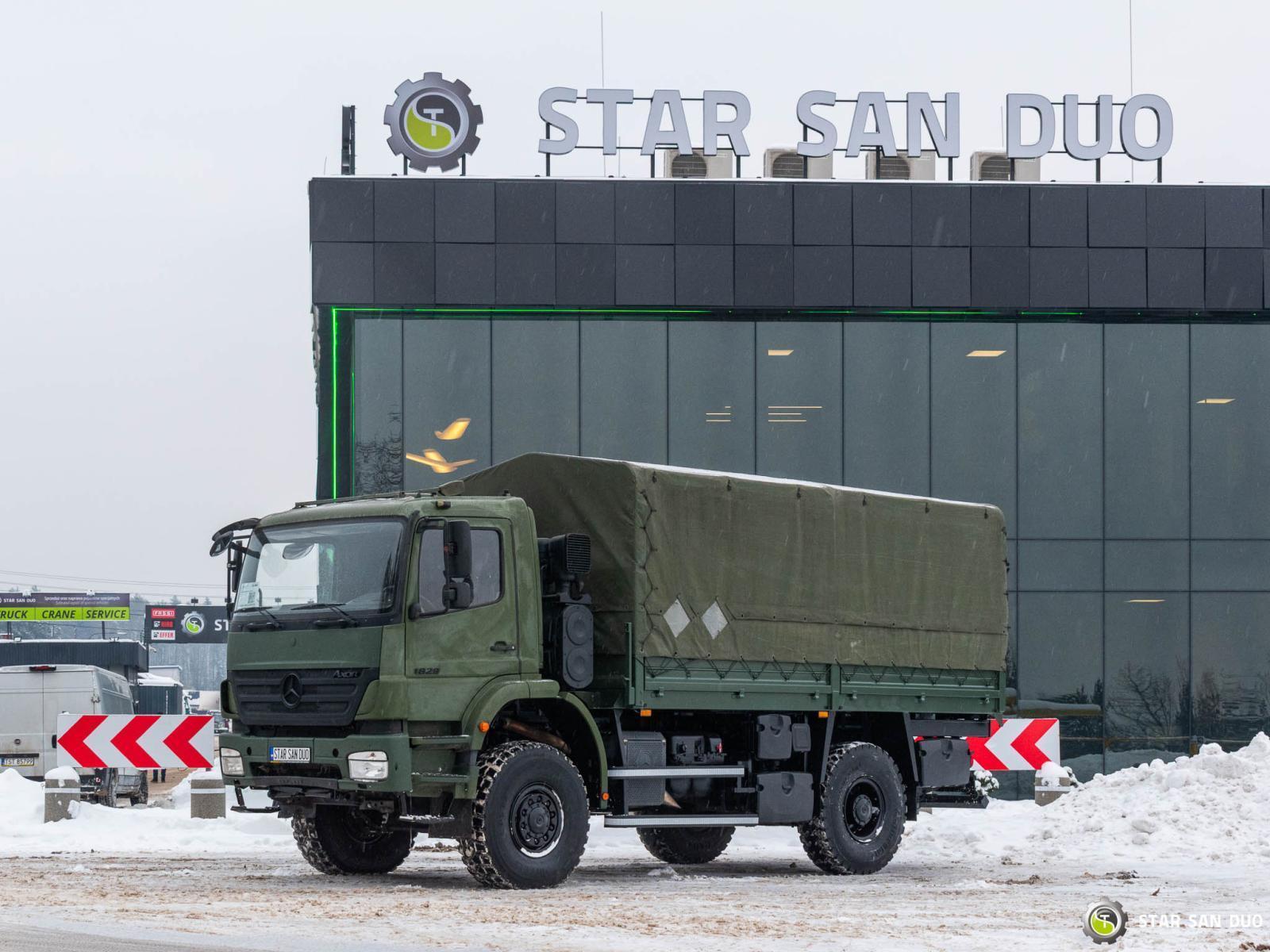 MERCEDES-BENZ AXOR 1829 4x4 Camper Offroad Tilt