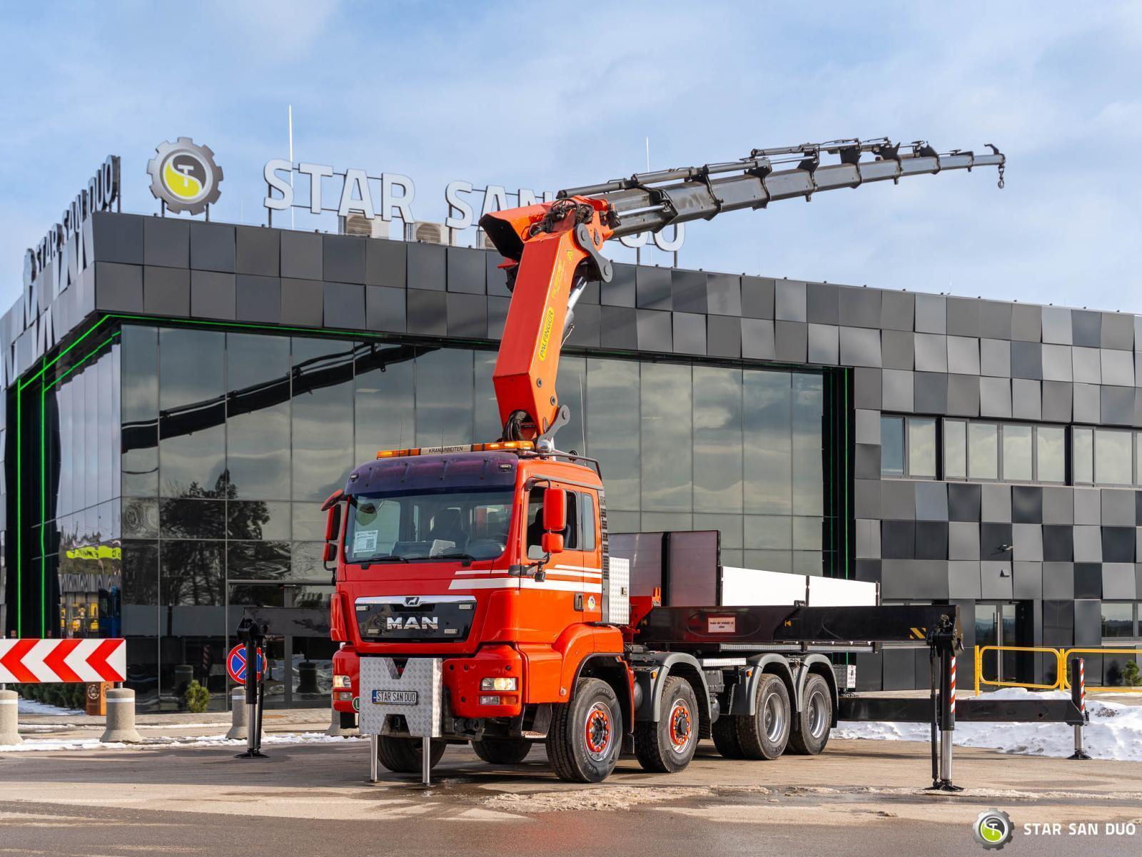 MAN TGA 35.480 8x6H PALFINGER PK 85002 Crane Winch