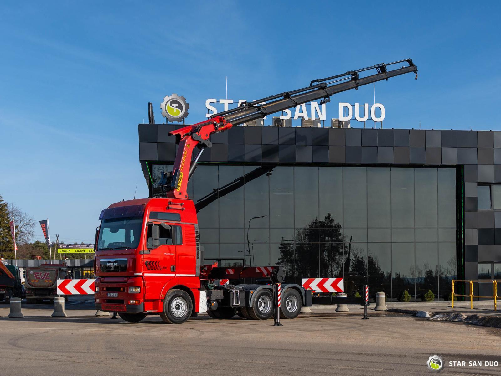 MAN TGA 26.530 6x4 PALFINGER PK 50002 Crane Winch