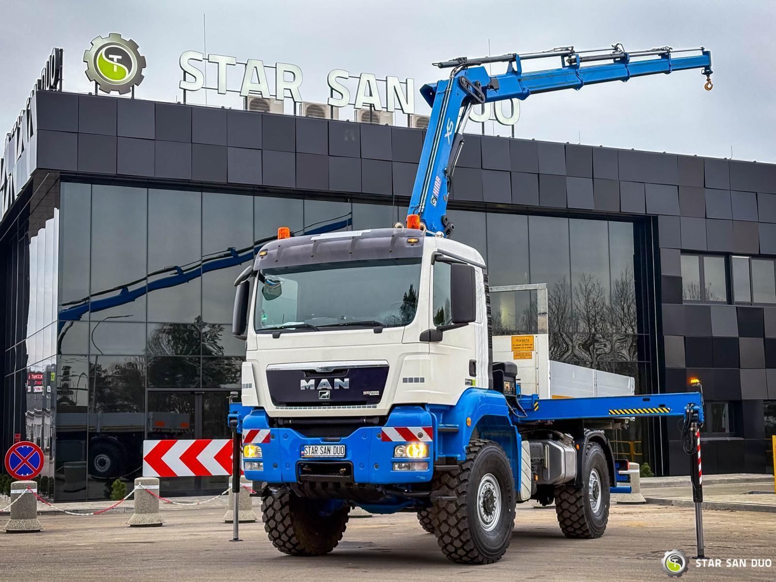 MAN TGS 18.440 4x4 HIAB 166 E-4 HDS Żuraw