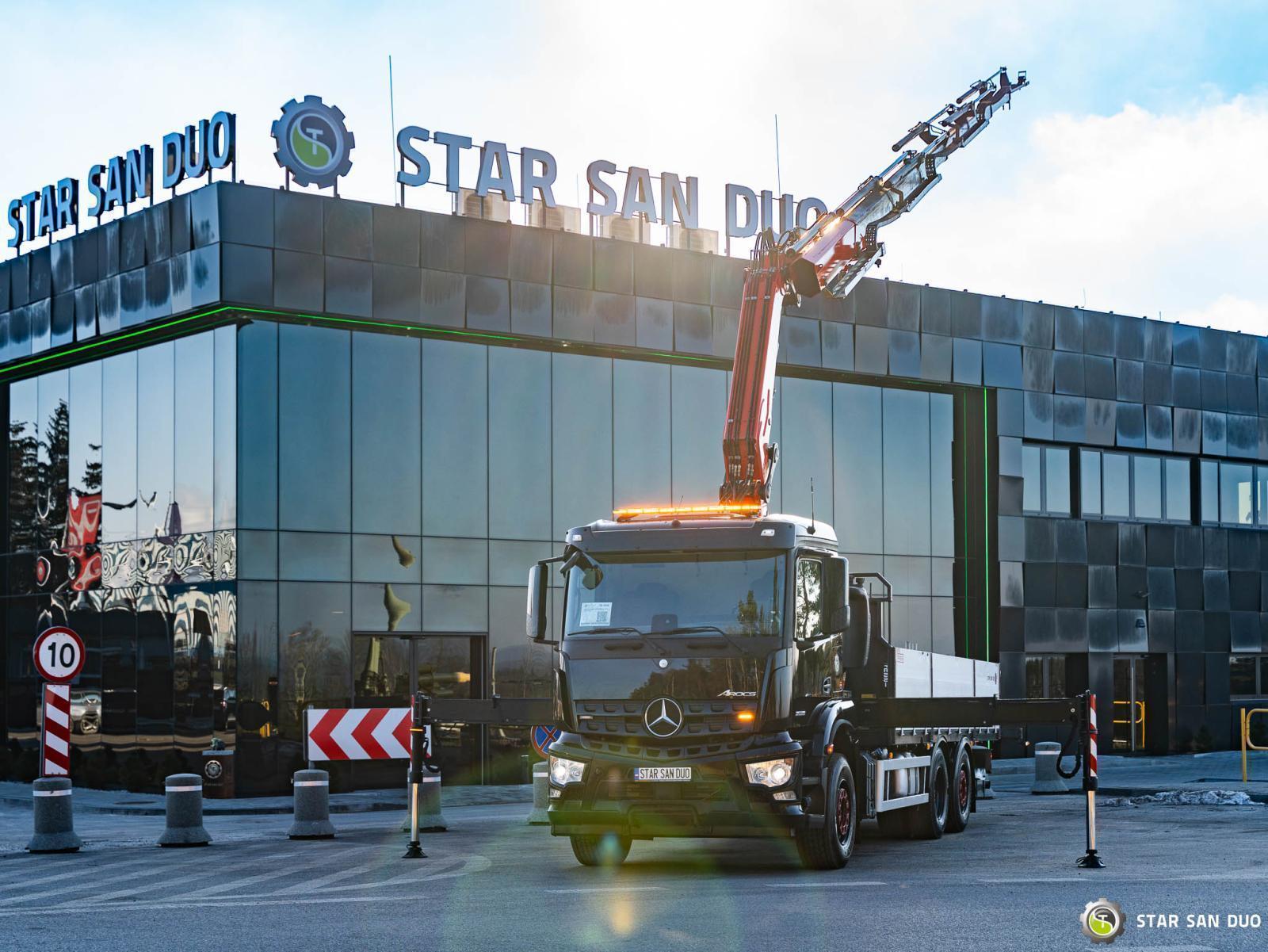 MERCEDES-BENZ Arocs 2535 6x2x4 FASSI F295RA.2.26 Crane